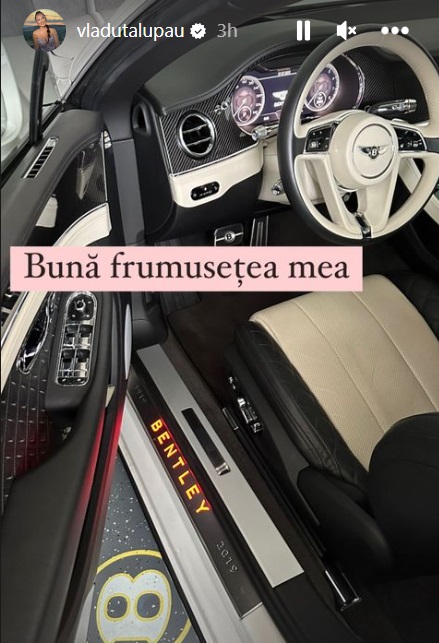 Ce mașină de lux și-a cumpărat Vlăduța Lupău. Costă aproximativ 300.000 de euro