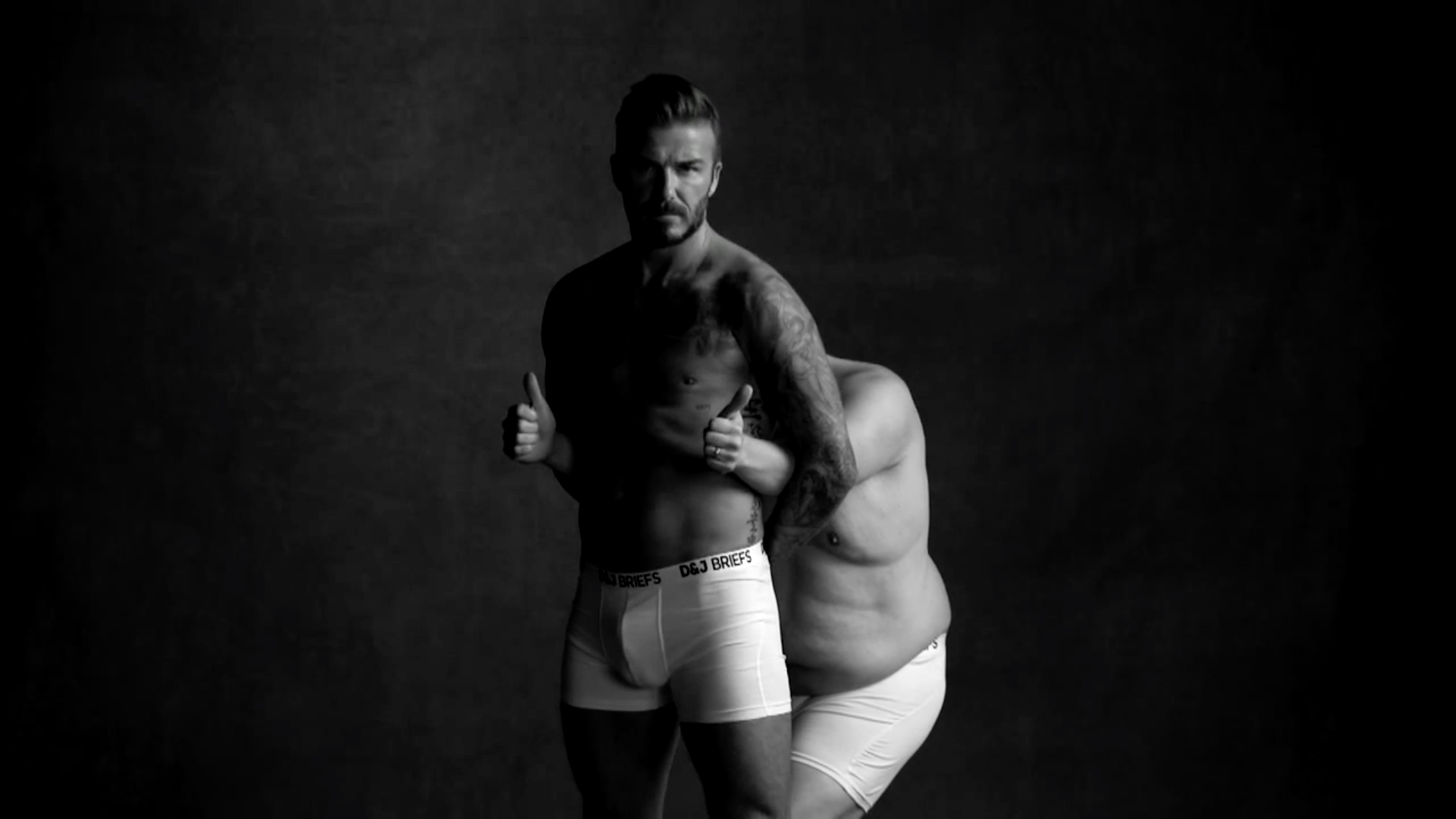 David Beckham s-a luat peste picior într-un clip în care apare alături de un actor englez / VIDEO