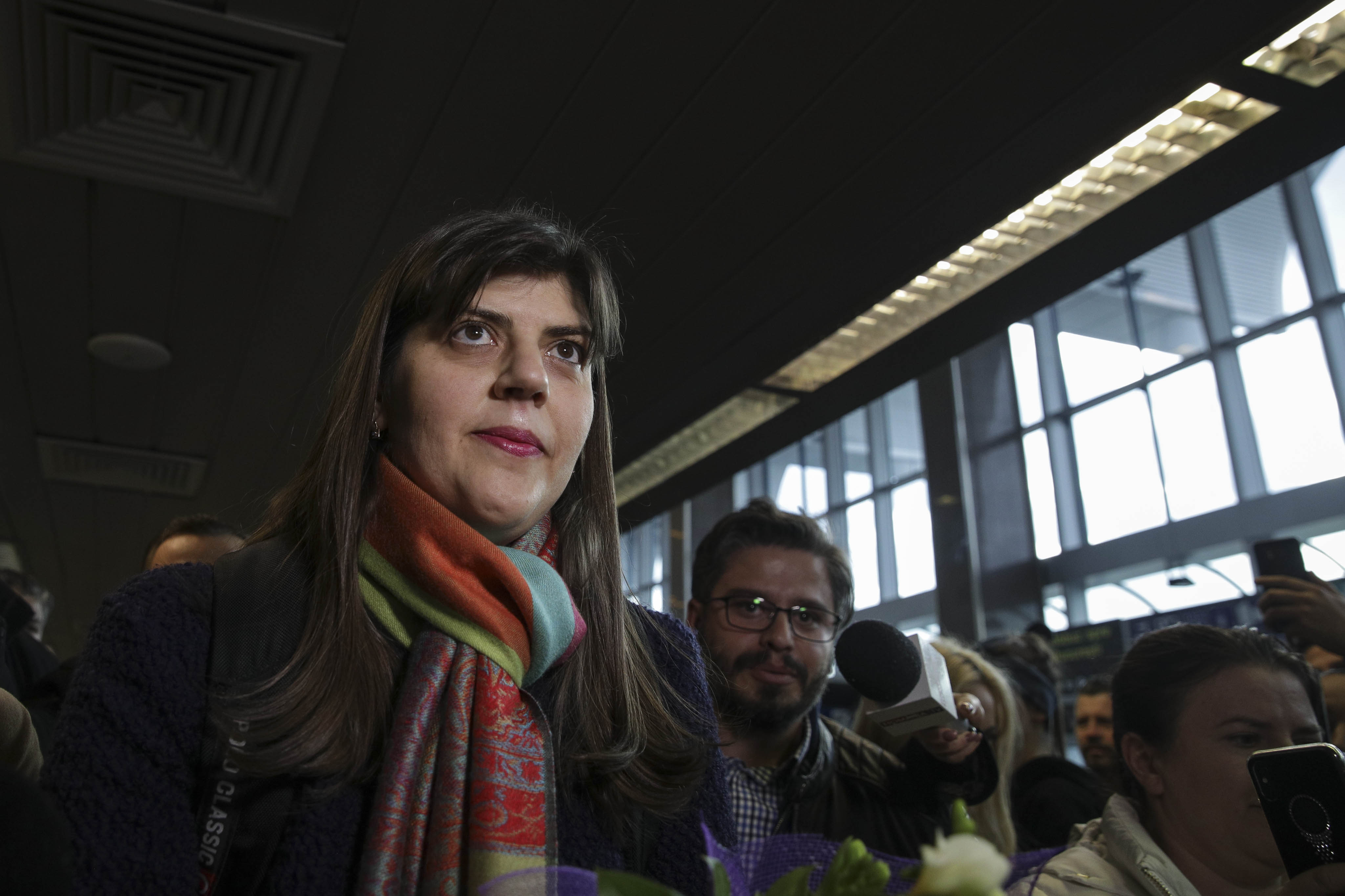 Laura Codruța Kovesi, la întoarcerea în țară: ”Sunt onorată pentru votul de astăzi. Acest vot este pentru tot sistemul de justiţie român”
