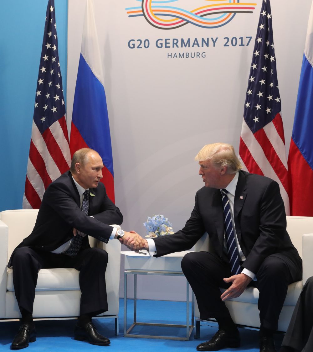 FOTO&VIDEO/ Prima întâlnire oficială între Donald Trump și Vladimir Putin. SUA și Rusia au ajuns la un acord privind încetarea focului în Siria