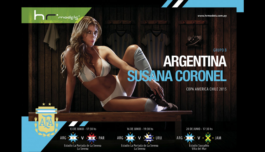 Cea mai ”fierbinte” Copa America. 12 modele alese pe sprânceană încing atmosfera la competiția din Chile / ^40 FOTO&VIDEO INCEDIAR