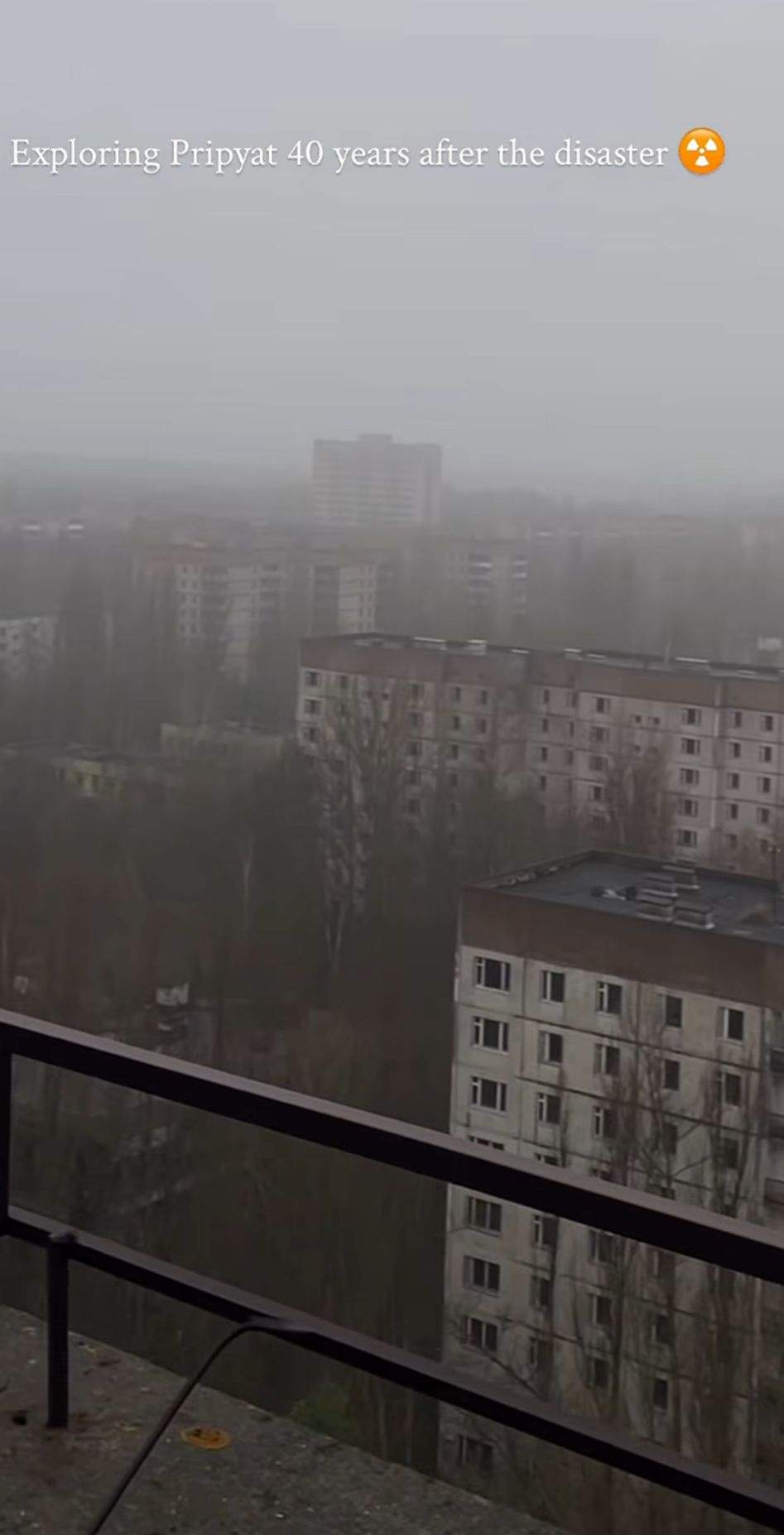 O influenceriță a surprins imagini impresionante în orașul-fantomă de lângă Cernobîl. Cum arată locul după 40 de ani