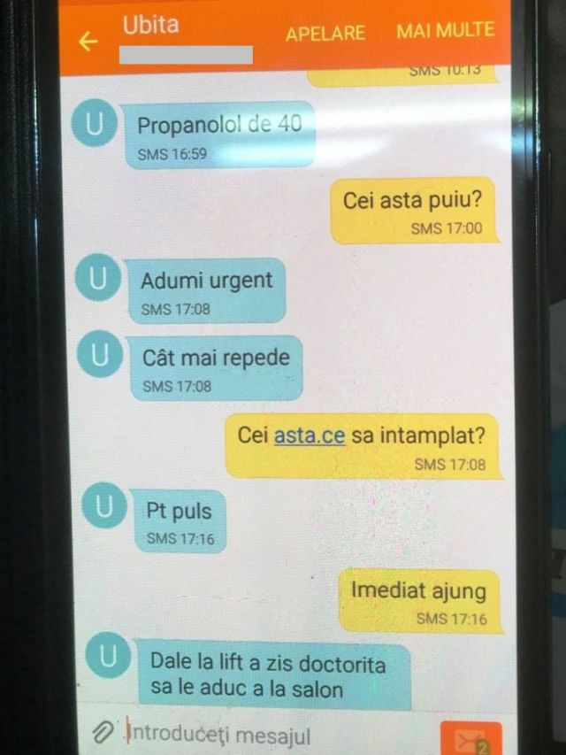 Cazul femeii din Neamț care a murit a doua zi după ce a născut. Ultimul mesaj transmis soțului