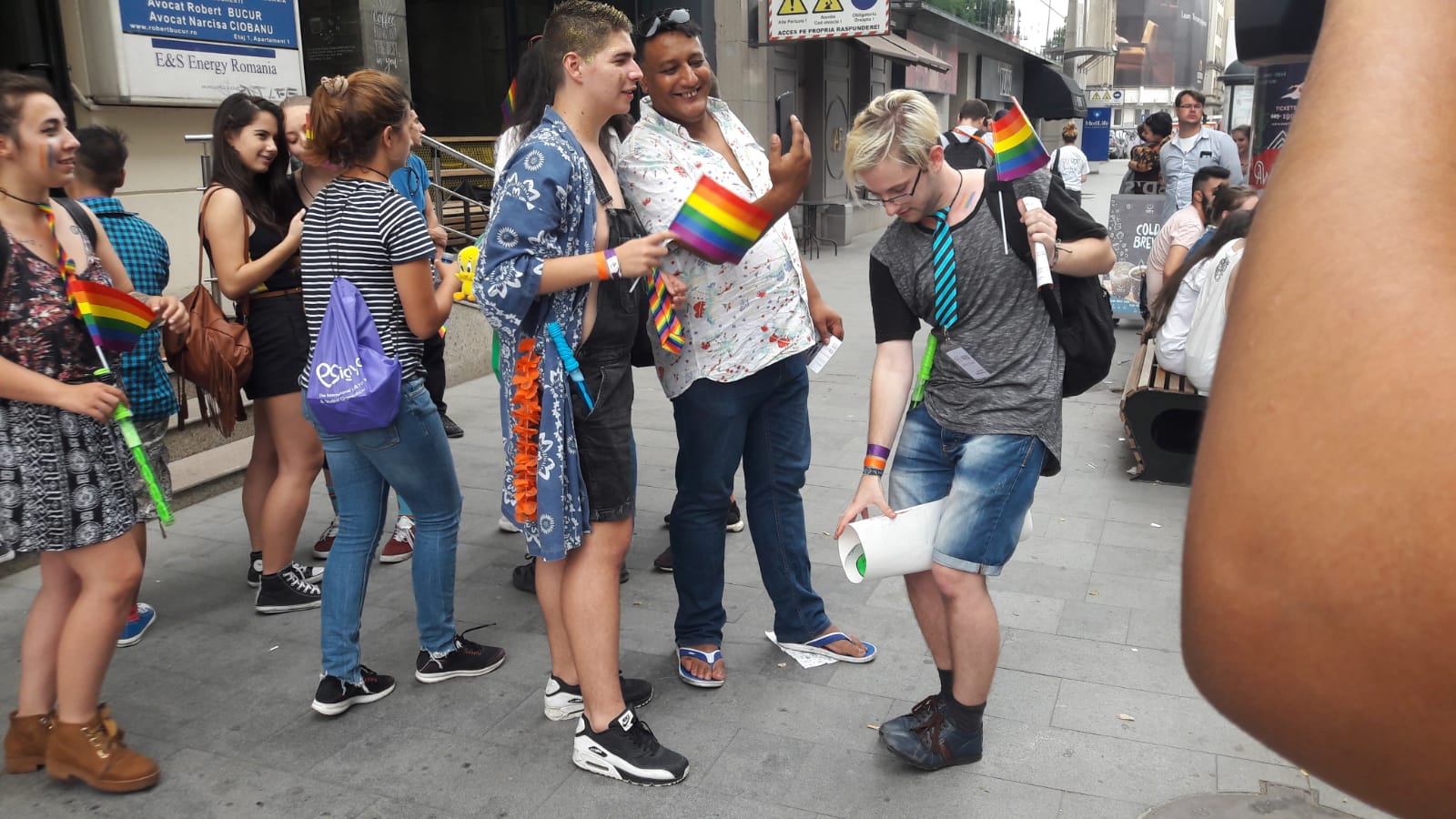 GALERIE FOTO/ Bucharest Pride organizare 2018. Cuplul Coman-Hamilton, vedeta evenimentului