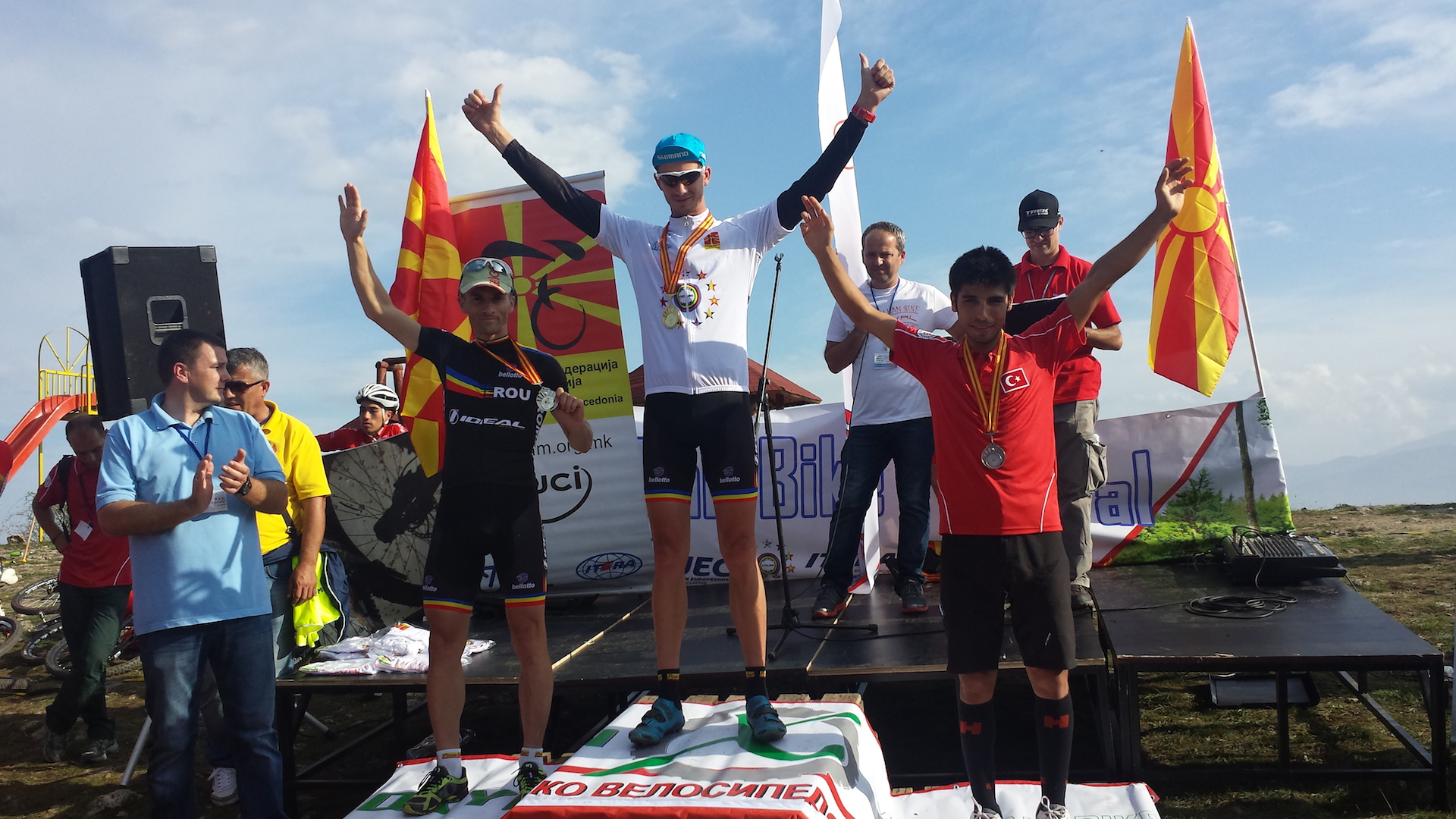 Lucian Logigan, campion balcanic la mountainbike!