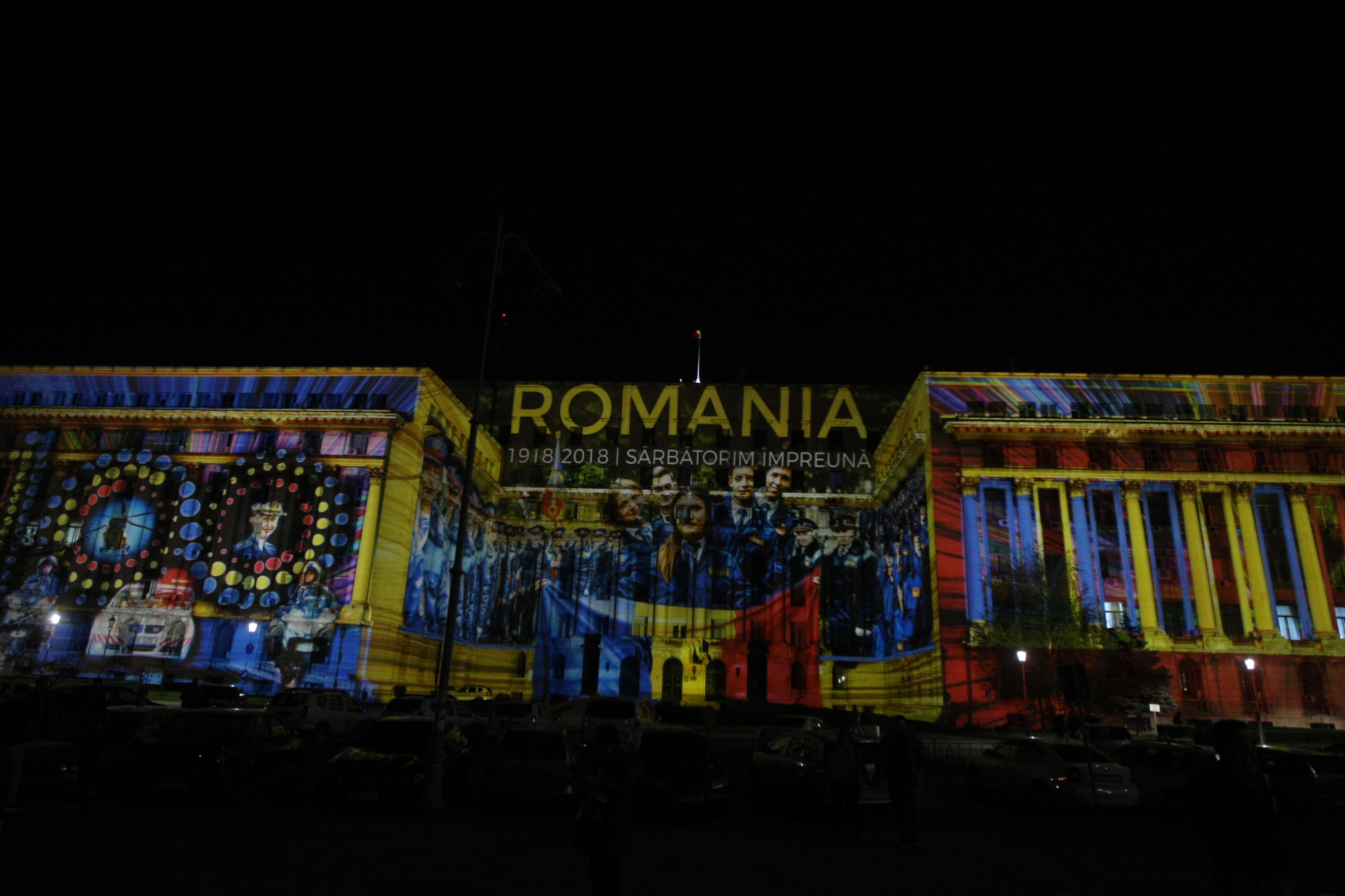 VIDEO. Spotlight 2018 - Bucharest International Light Festival a început! Clădiri emblematice, incluse în premieră în proiect