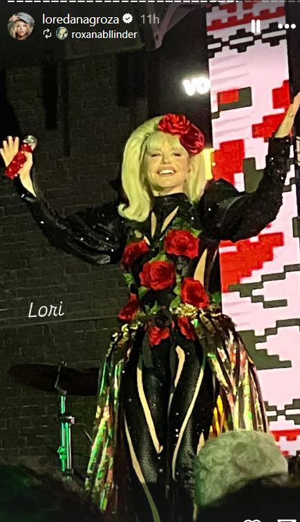 Loredana Groza, apariție spectaculoasă de 1 Decembrie. Ținuta ei a atras toate privirile