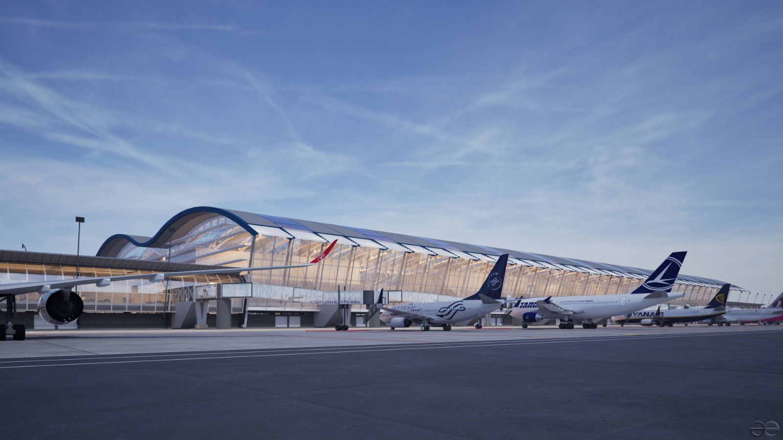 Cum va arăta noul terminal pentru 30.000.000 de pasageri pe an, de la Otopeni: s-a semnat contractul pentru Aeroportul „Henri Coandă” București