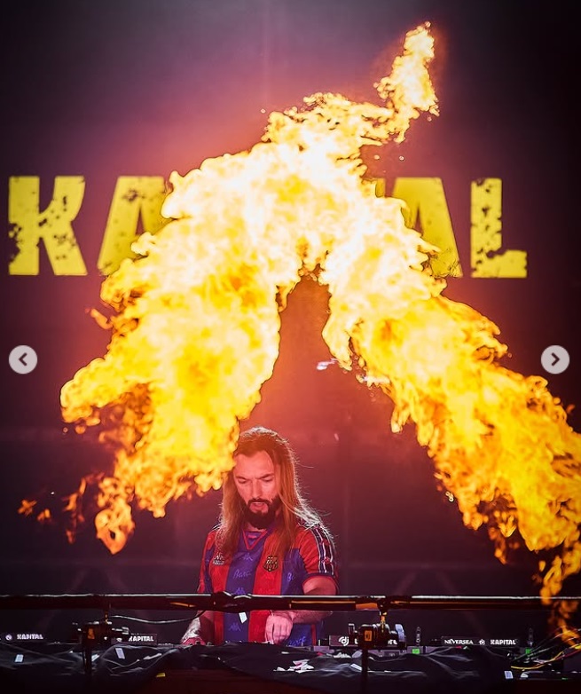 Florin Salam, invitat la show-ul lui Salvatore Ganacci de la Neversea Kapital 2025. Momentul manelistului, care a cântat două melodii, a devenit viral