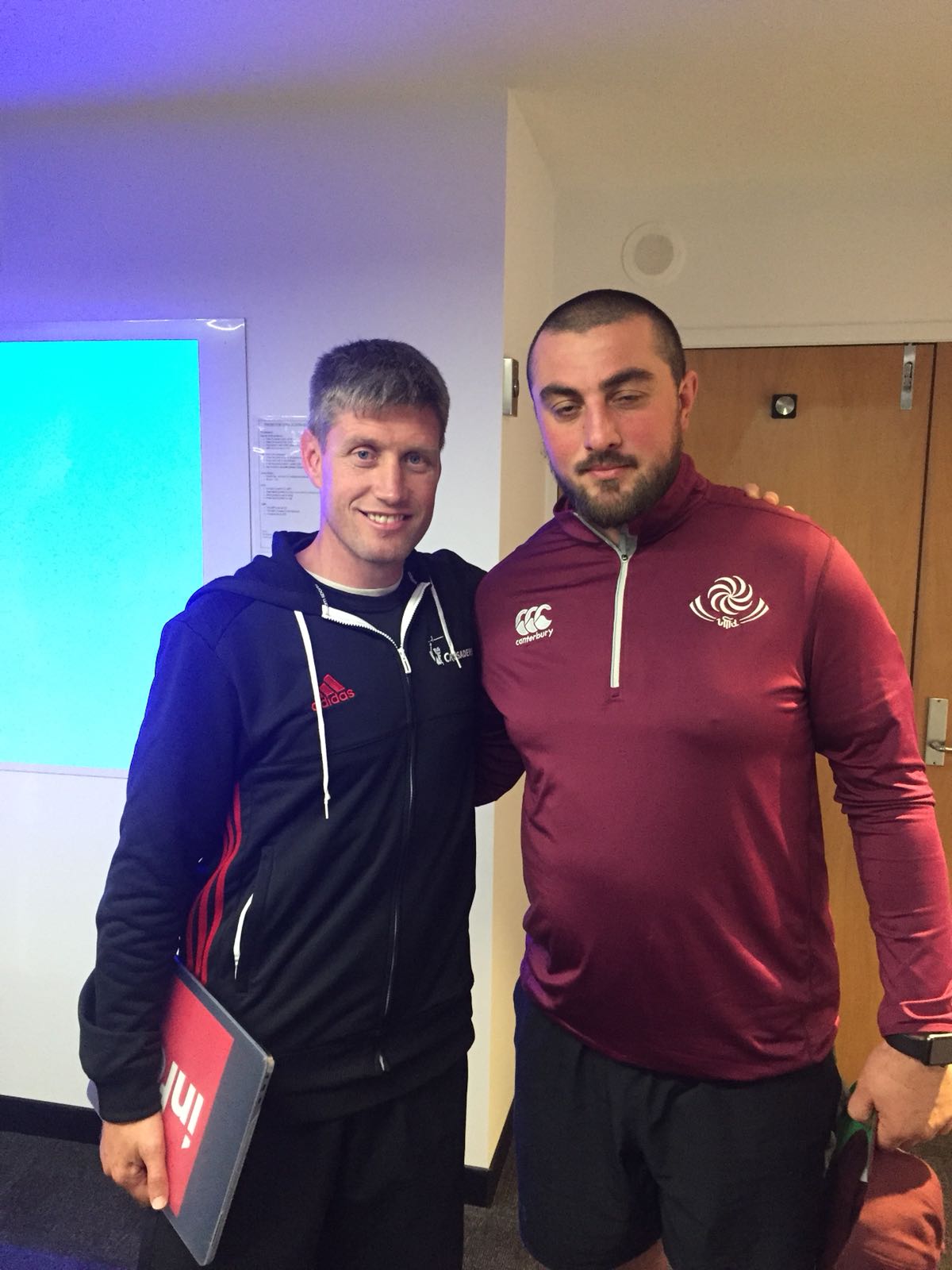 Antrenorul de rugby Lasha Tavartkiladze, de la CSM București, învață de la cel mai tare club din Noua Zeelandă / GALERIE FOTO