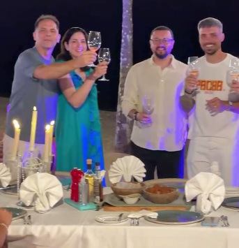 Imagini rare cu soția lui Dan Negru. Cum au apărut cei doi în vacanța din Mauritius: „Știu ce e luxul”