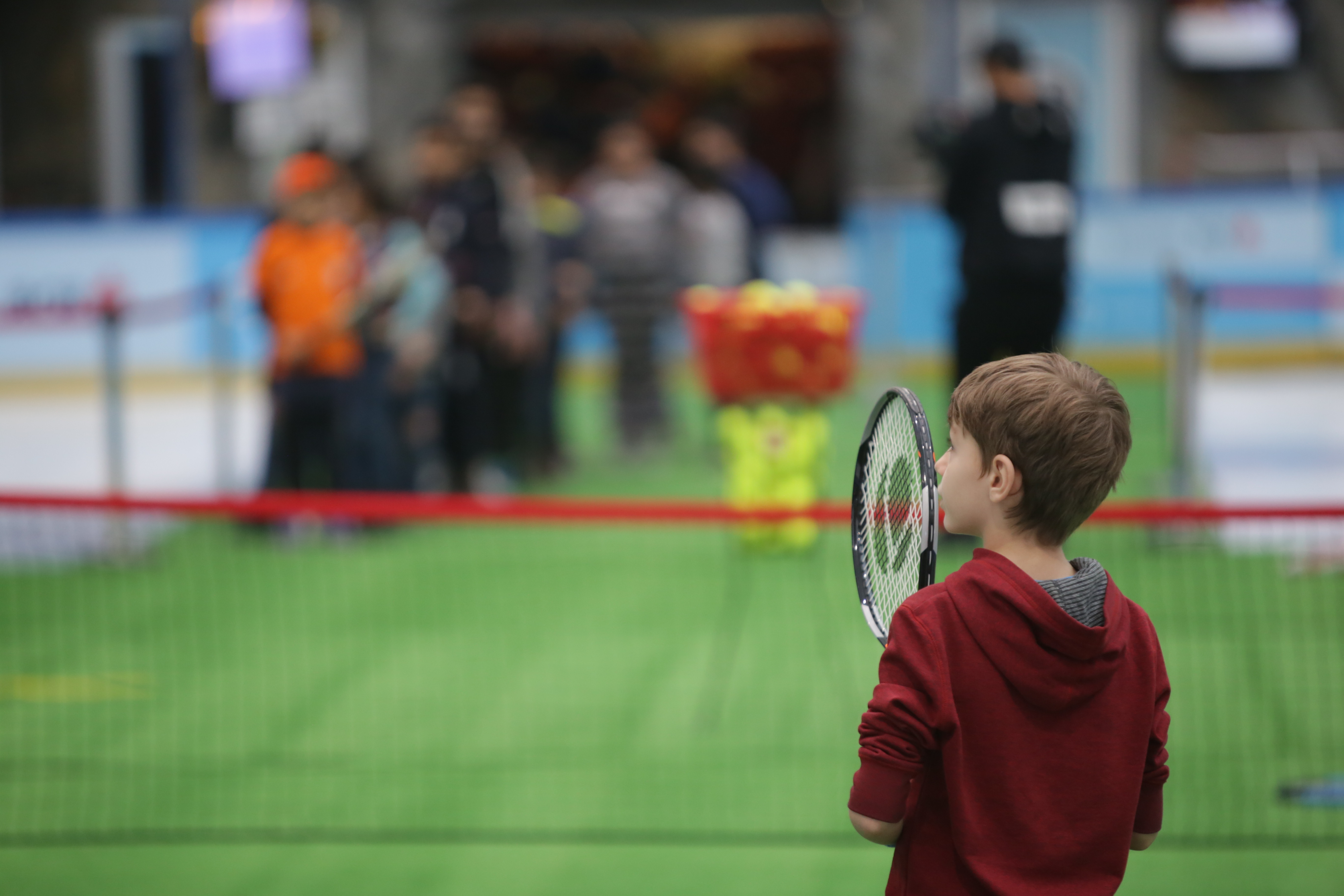 Horia Tecău a jucat tenis de câmp pe gheață / GALERIE FOTO