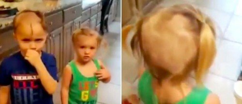 Ce a putut să facă un puști cu o mașină de ras | FOTO & VIDEO