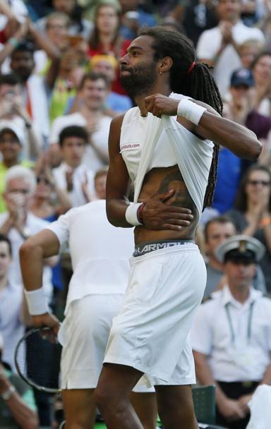 Dustin Brown - dedicație specială, după ce l-a eliminat pe Rafa Nadal / GALERIE FOTO