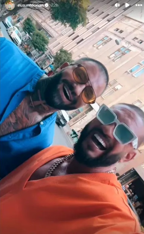 Reacția lui Dorian Popa când s-a întâlnit cu Marcel de la „Insula Iubirii”. Cântărețul l-a recunoscut: „Mânca-l-ar tata”