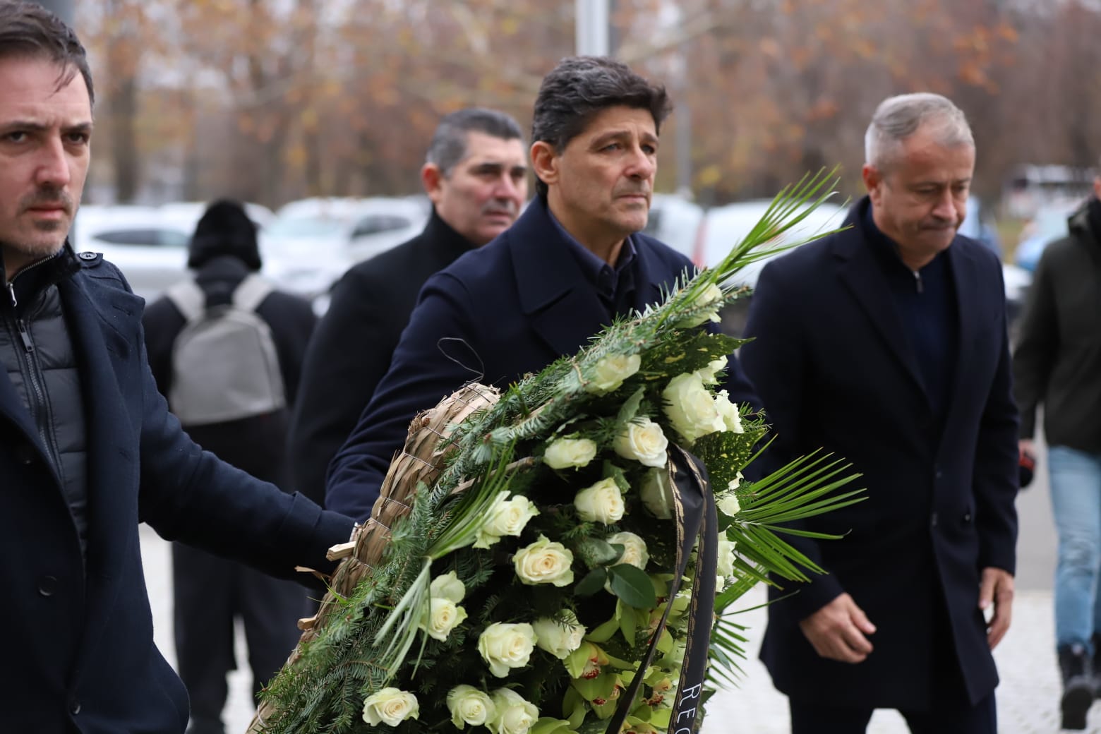 Primele imagini de la Arena Națională. Sicriul cu Helmut Duckadam a ajuns la sectorul VIP