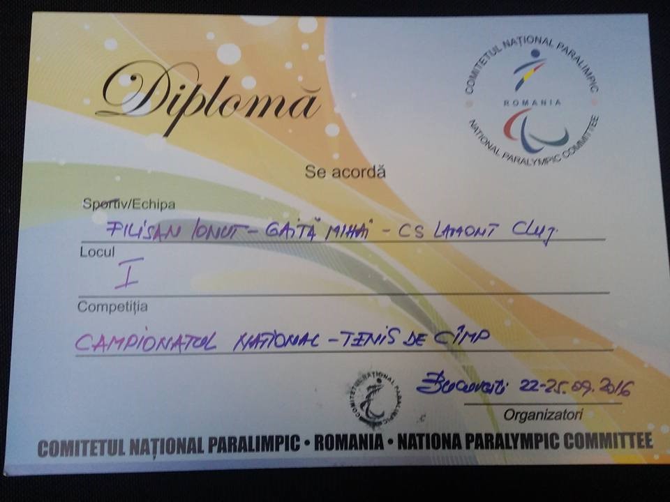 România are un nou campion la tenis în scaun rulant. Filișan - tare și în țară, nu doar afară! / GALERIE FOTO