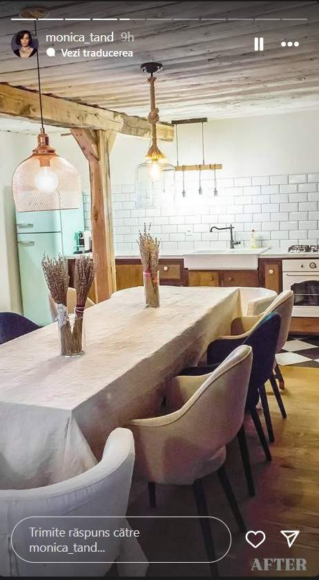 Noi imagini cu casa din Maramureș, complet renovată, a lui Nicolai Tand. Soția lui a publicat fotografii din interior. Totul arată diferit