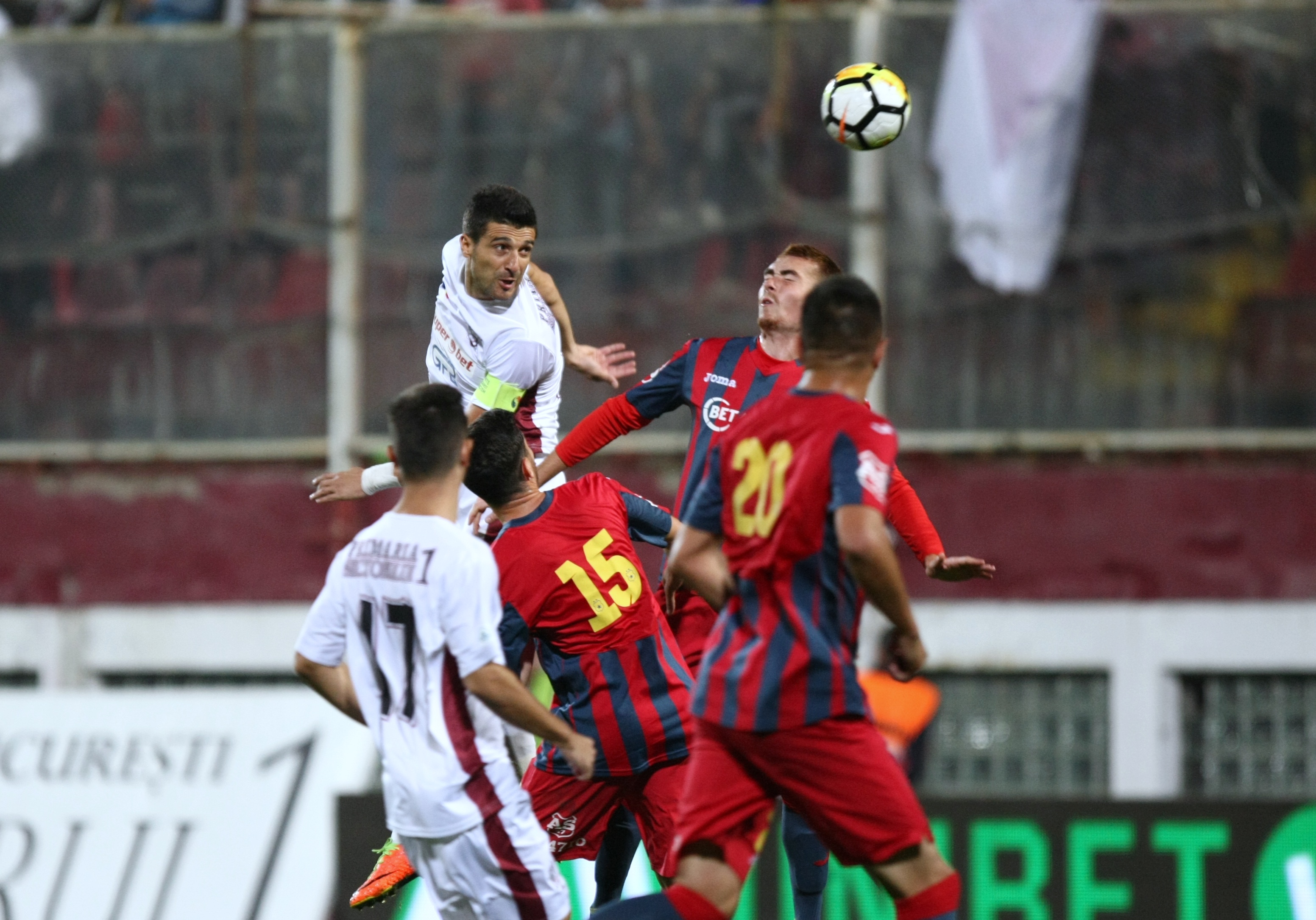 Academia Rapid - CSA Steaua 1-1, în Liga a 4-a. A fost spectacol total în tribune | GALERIE FOTO