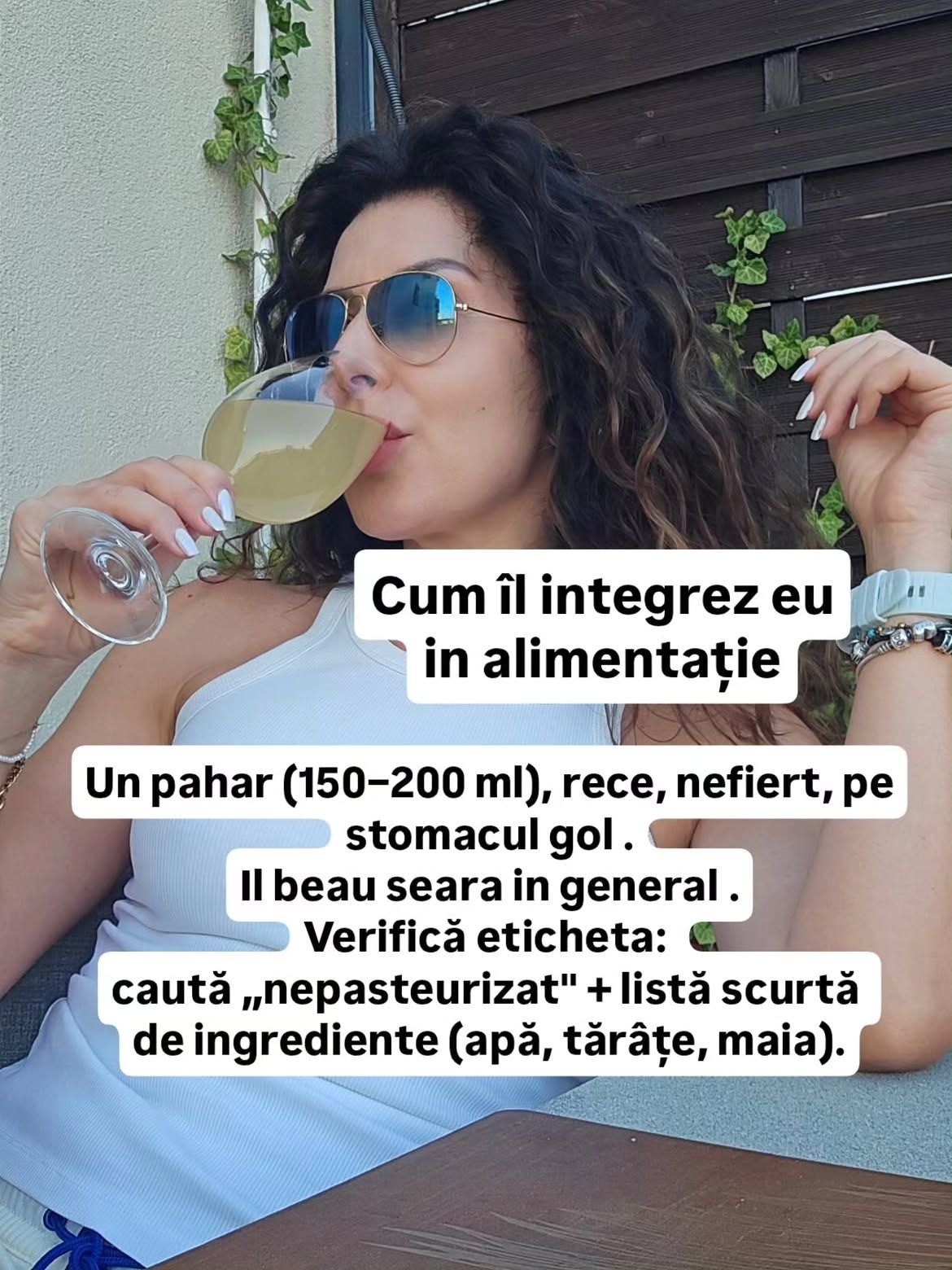 Băutura de 3 lei recomandată de Carmen Brumă. Ce beneficii are pentru sănătate