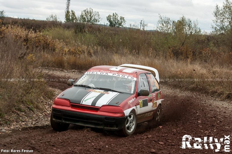David Tarţa, puştiul minune campion naţional la raliu, pe podium la Raliul Zăpezii de la Cavnic / REZULTATE&VIDEO