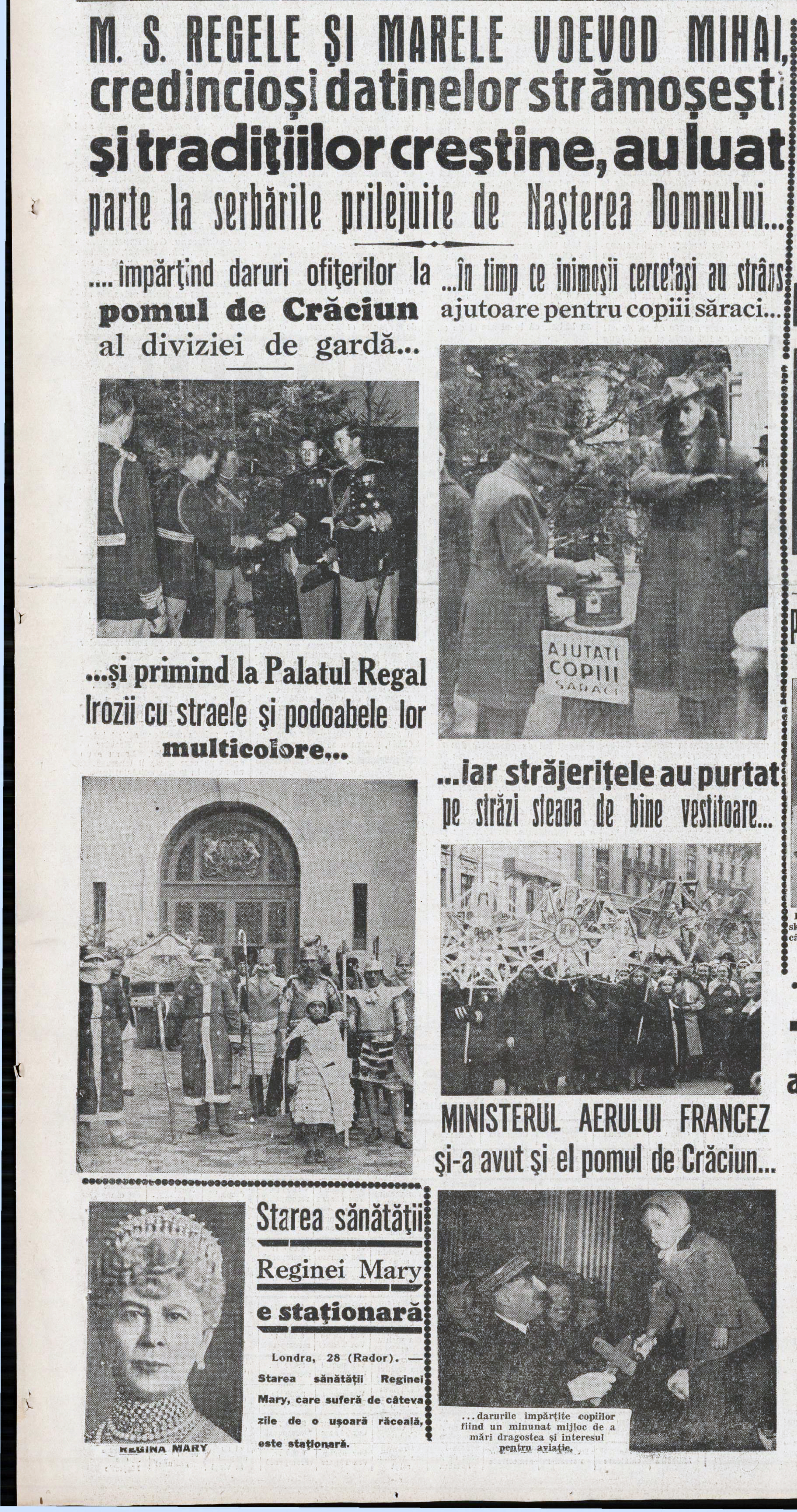 Crăciunul la Curtea Regală a României. Cadourile extravagante care-i nemulțumeau pe oaspeții lui Ferdinand I: „Am căzut mai jos decât sub regele Carol”