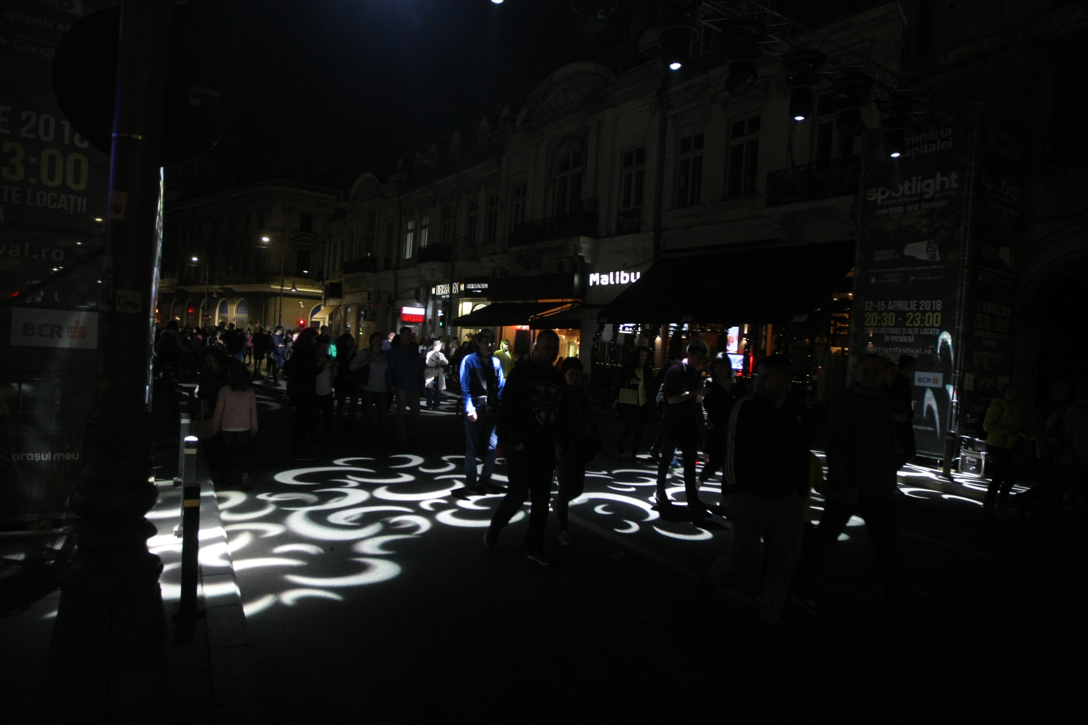 VIDEO. Spotlight 2018 - Bucharest International Light Festival a început! Clădiri emblematice, incluse în premieră în proiect
