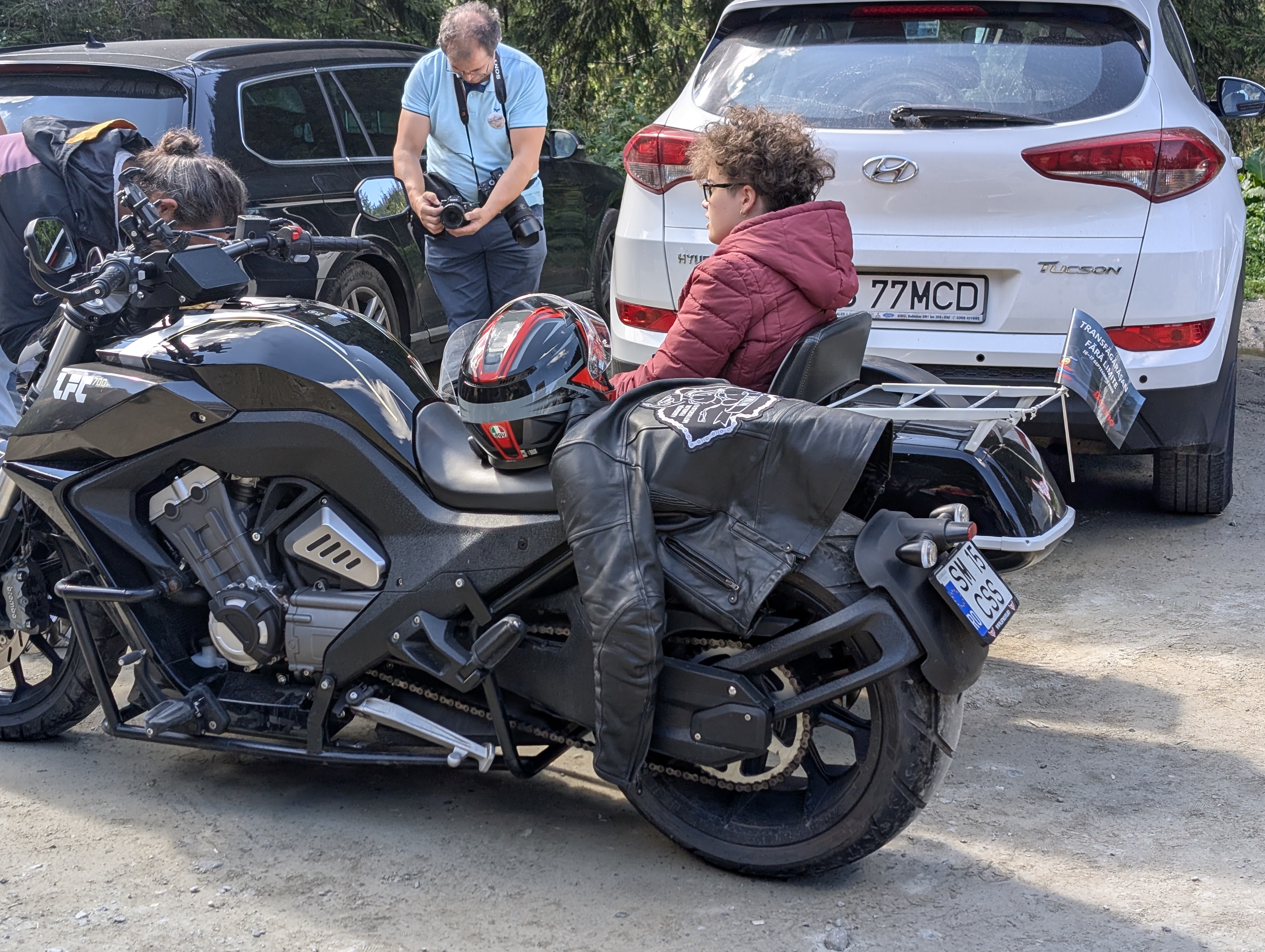Transfăgărașanul, parcurs în motocicletă de persoane cu dizabilități