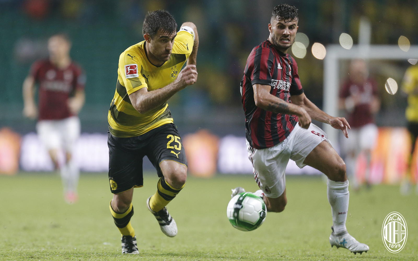AC Milan scârțâie înaintea dublei cu Craiova din Liga Europa: 1-3 cu Borussia Dortmund. Montella: ”Capul meu este la meciul cu Craiova” / GALERIE FOTO