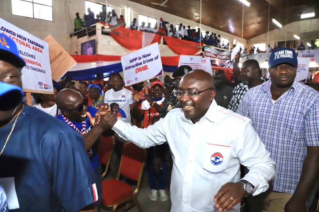 Dr Mahamudu Bawumia in Takoradi