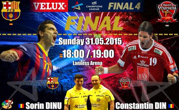 FOTO&VIDEO/ I wonder le-a făcut o surpriză imensă lui Constantin Din și Sorin Dinu, cei mai cunoscuți arbitri de handbal din România. Își serbează zilele de naștere, iar celebra brigadă se retrage din activitatea internațională