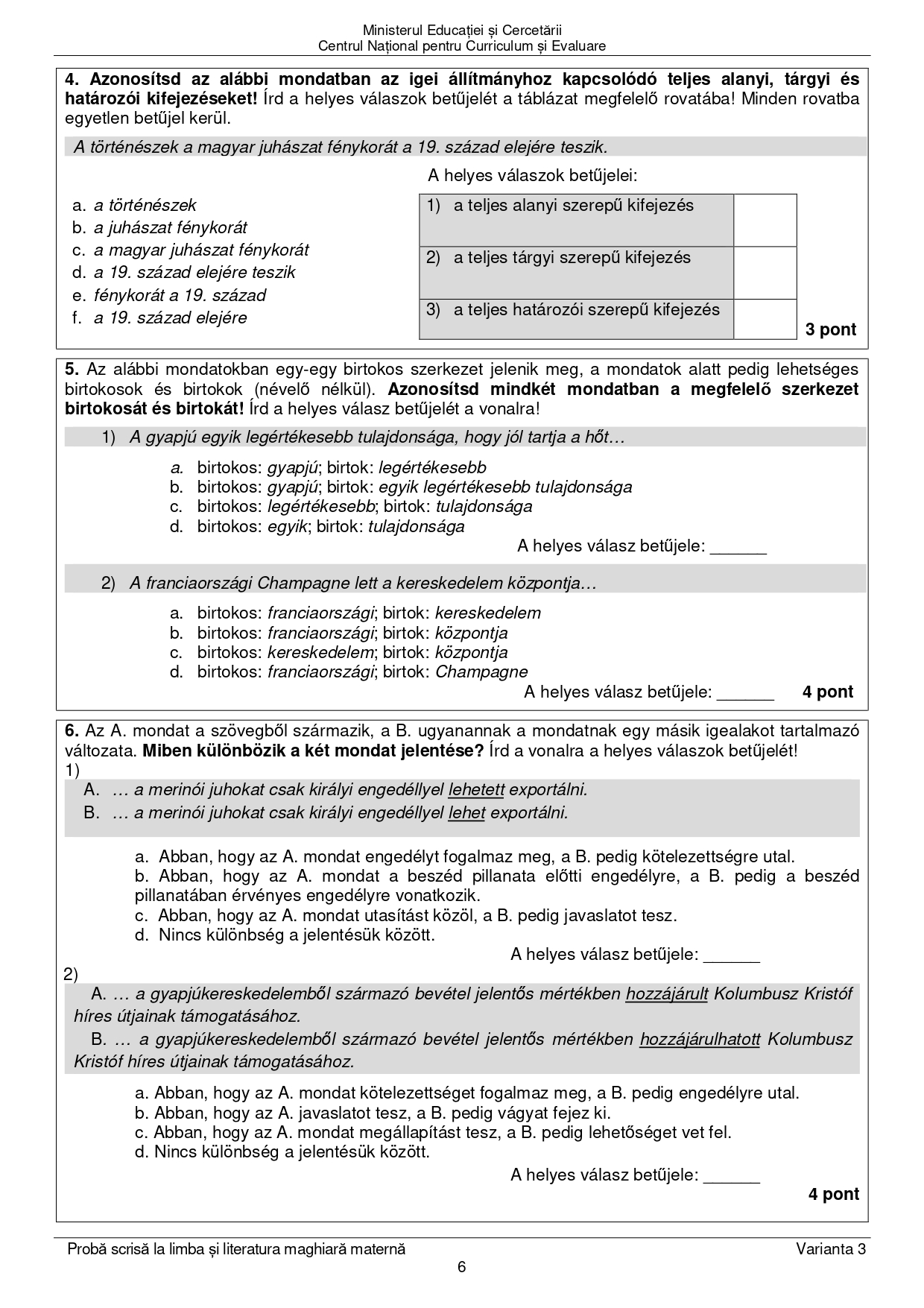 Evaluarea Națională 2026 la limba maternă s-a încheiat - ce subiecte au picat și care este baremul
