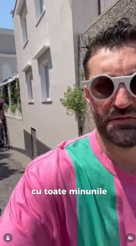 Imagini cu Smiley, Gina Pistol și fiica lor, în Italia. Cum au apărut cei trei pe străzile din Napoli