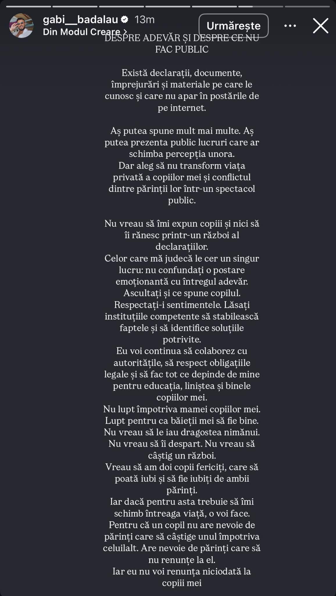 Gabi Bădălău, lovitură dură pentru Claudia Pătrășcanu