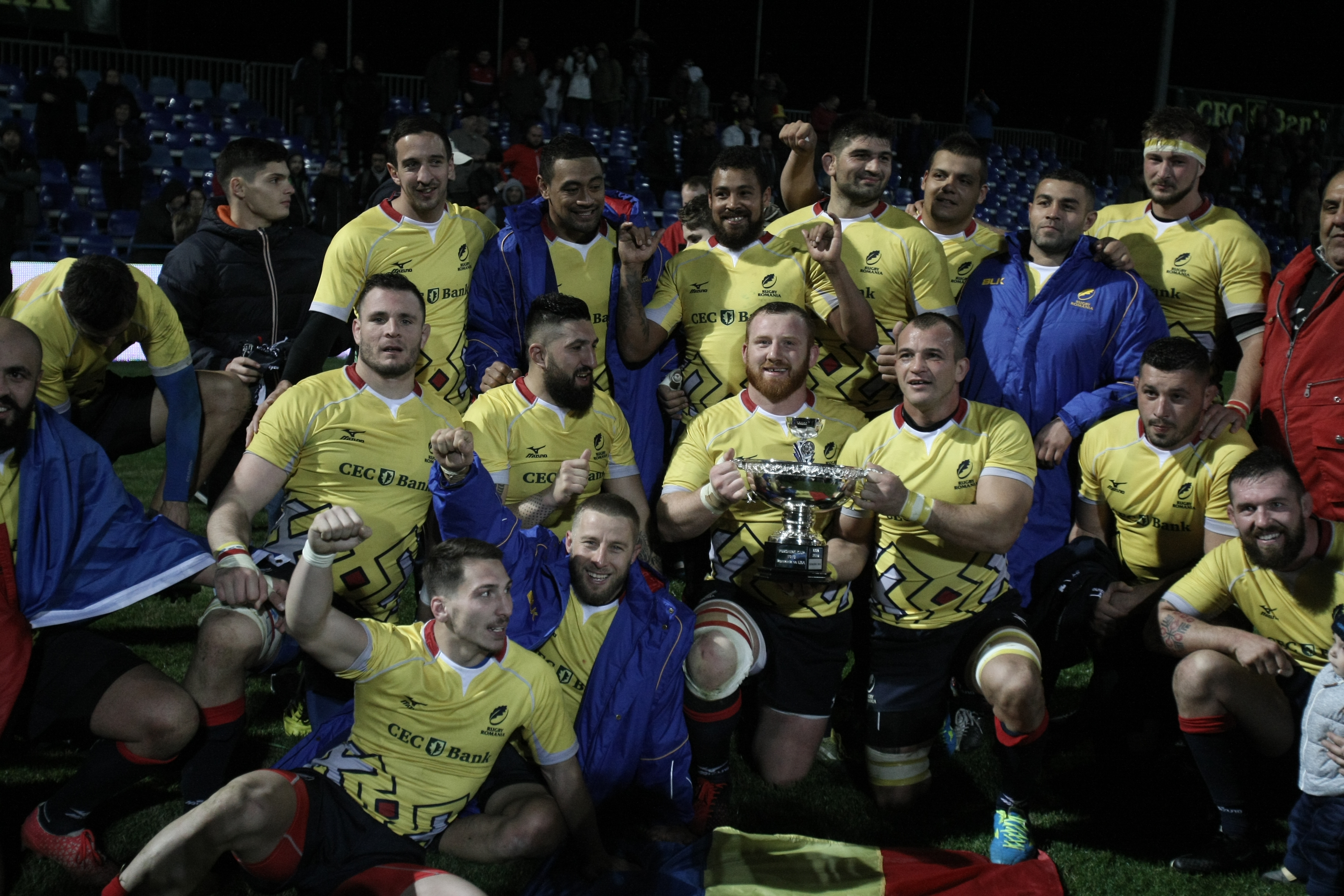 România a învins SUA la rugby. Florin Vlaicu a devenit cel mai selecţionat jucător român din istorie | GALERIE FOTO