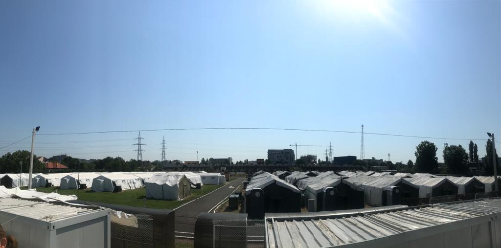 Spitalul modular de pe stadionul CFR din Timișoara a devenit funcțional. Au fost internați primii pacienți cu COVID-19