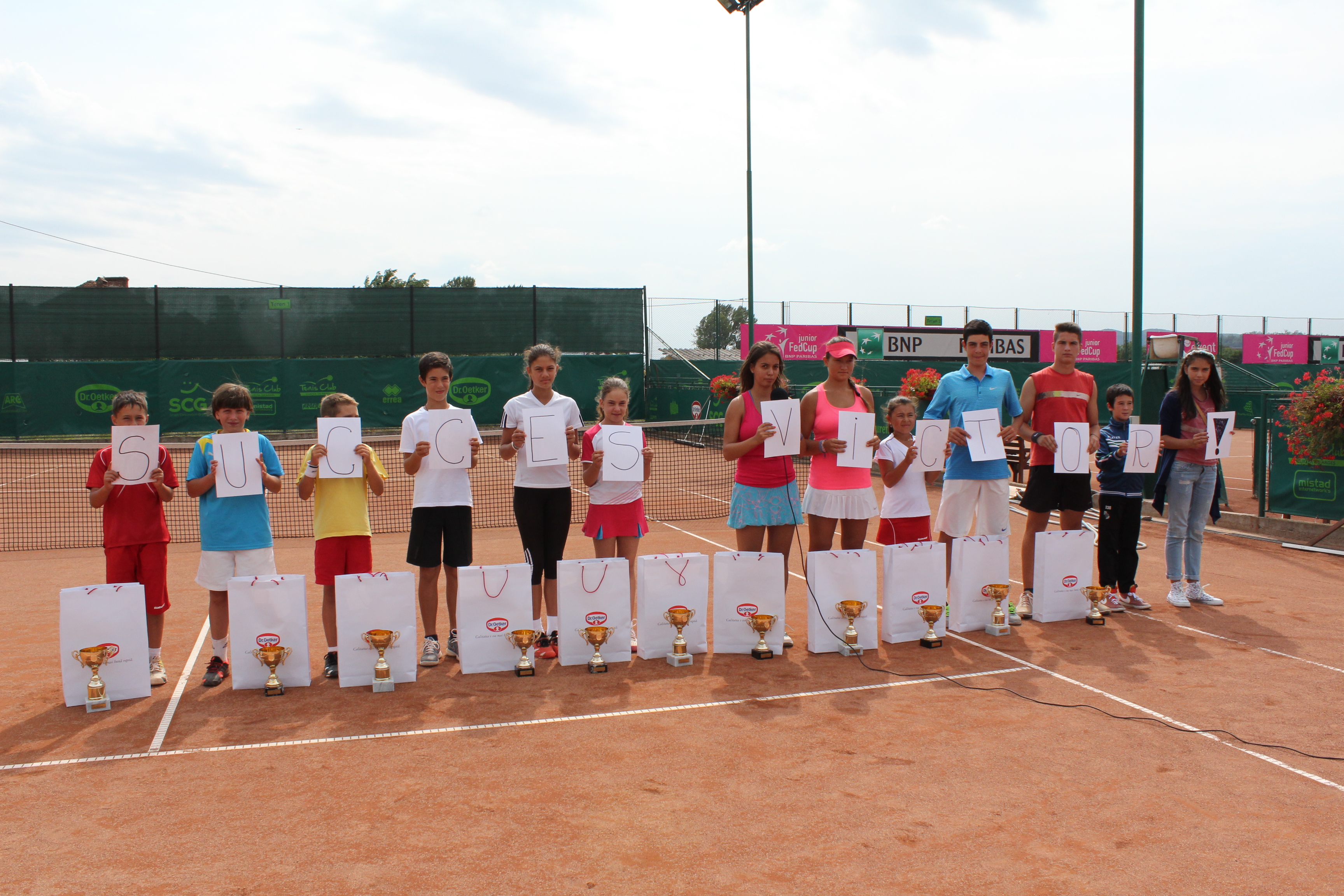S-a încheiat Trofeul Victor Hănescu. ”Hane” le-a transmis un mesaj micuților participanți