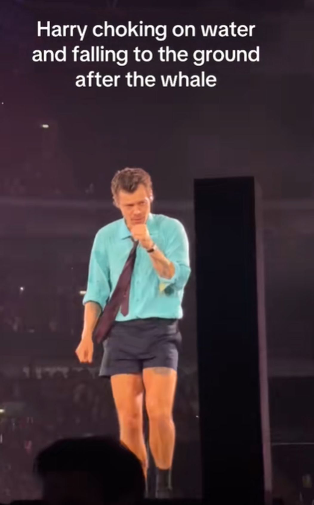 Un artist celebru s-a prăbușit pe scenă în timpul concertului. Fanii s-au panicat: „Inima mi s-a oprit”