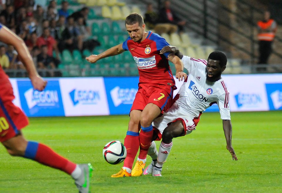 LIGA CAMPIONILOR, turul II preliminar. Trencin - Steaua 0-2. ^Este prima victorie din mandatul lui Rădoi, însă grupele Ligii sunt însă departe / GALERIE FOTO&VIDEO