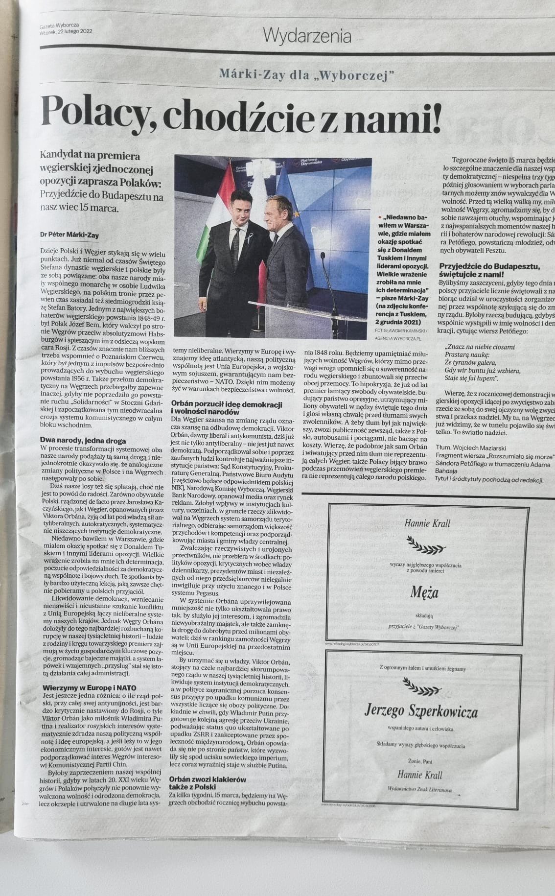 Corespondență din Polonia. „Câți ucraineni mai trebuie să moară pentru ca SUA și UE să introducă sancțiuni dure contra Rusiei?”, titrează ziarul bisericii catolice