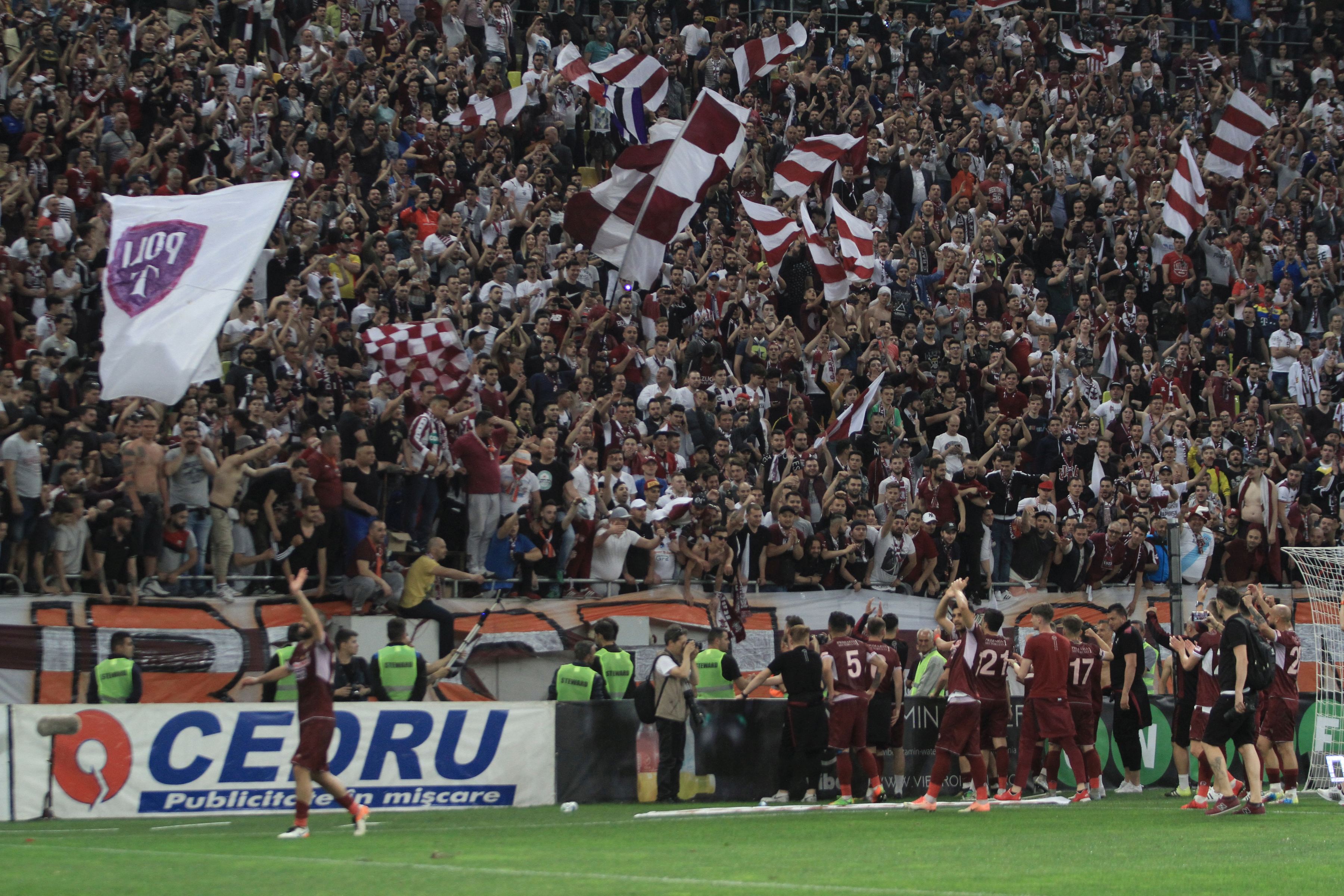 Câți suporteri au fost reținuți de Jandarmerie după meciul Steaua - Rapid: ”Sancțiuni pentru peste 50 de persoane” / GALERIE FOTO