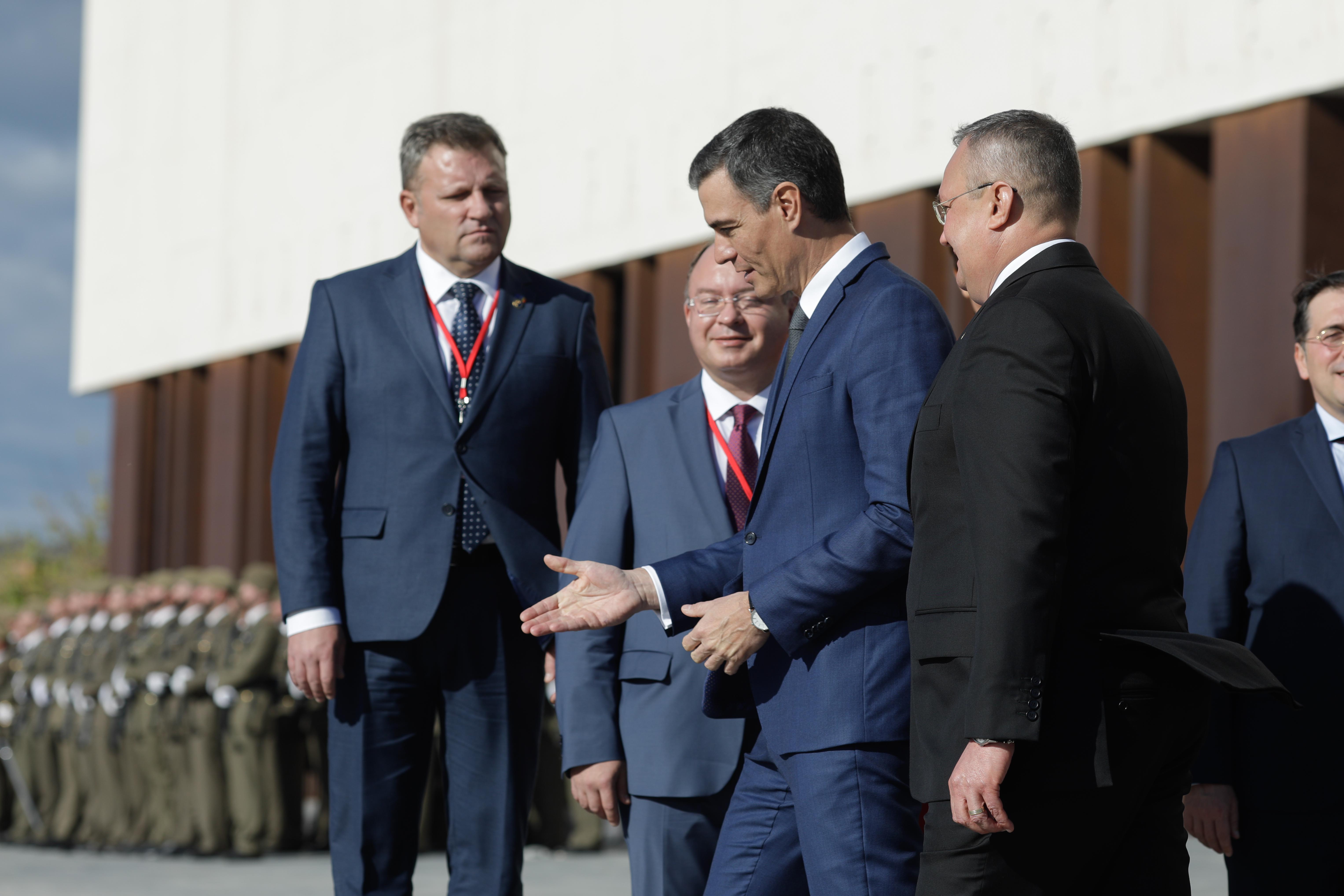 Prima ședinţă comună a Guvernelor Spaniei şi României. Premierul Ciucă participă alături de mai mulţi miniştri