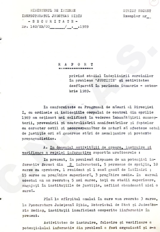 Corupția din justiția comunistă, în rapoartele Securității. Portretul judecătorului care „se pretează la orice”