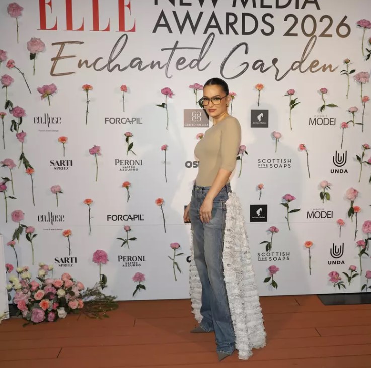 Vedete și influenceri celebri la ELLE New Media Awards 2026. Cum au apărut Alexandru Ciucu și Alexandra Căpitănescu