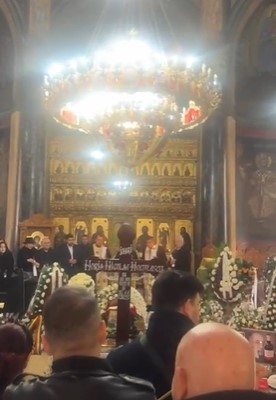 Imagini de la înmormântarea lui Horia Moculescu. Cine a venit să-l conducă pe ultimul drum pe regretatul compozitor