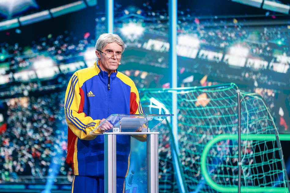 Gică Hagi, Mircea Lucescu, Emeric Jenei şi Radu Pietreanu, momente savuroase la „iUmor”