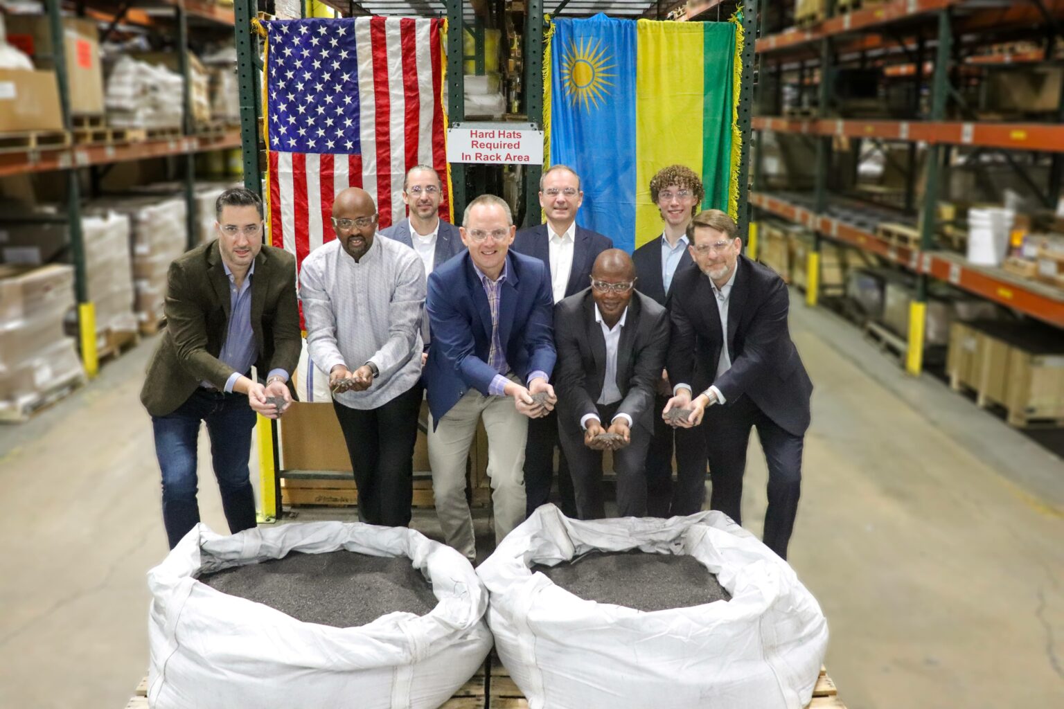 Senior officials including the US Ambassador to Rwanda Eric Kneedler and the Deputy Rwandan Ambassador to the United States Arthur Asiimwe witnessed the event