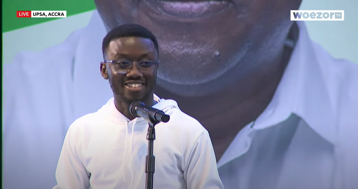 Festus Mwingsong Akyuuro, a Public Relations consultant and a member of the NDC Youth Manifesto team