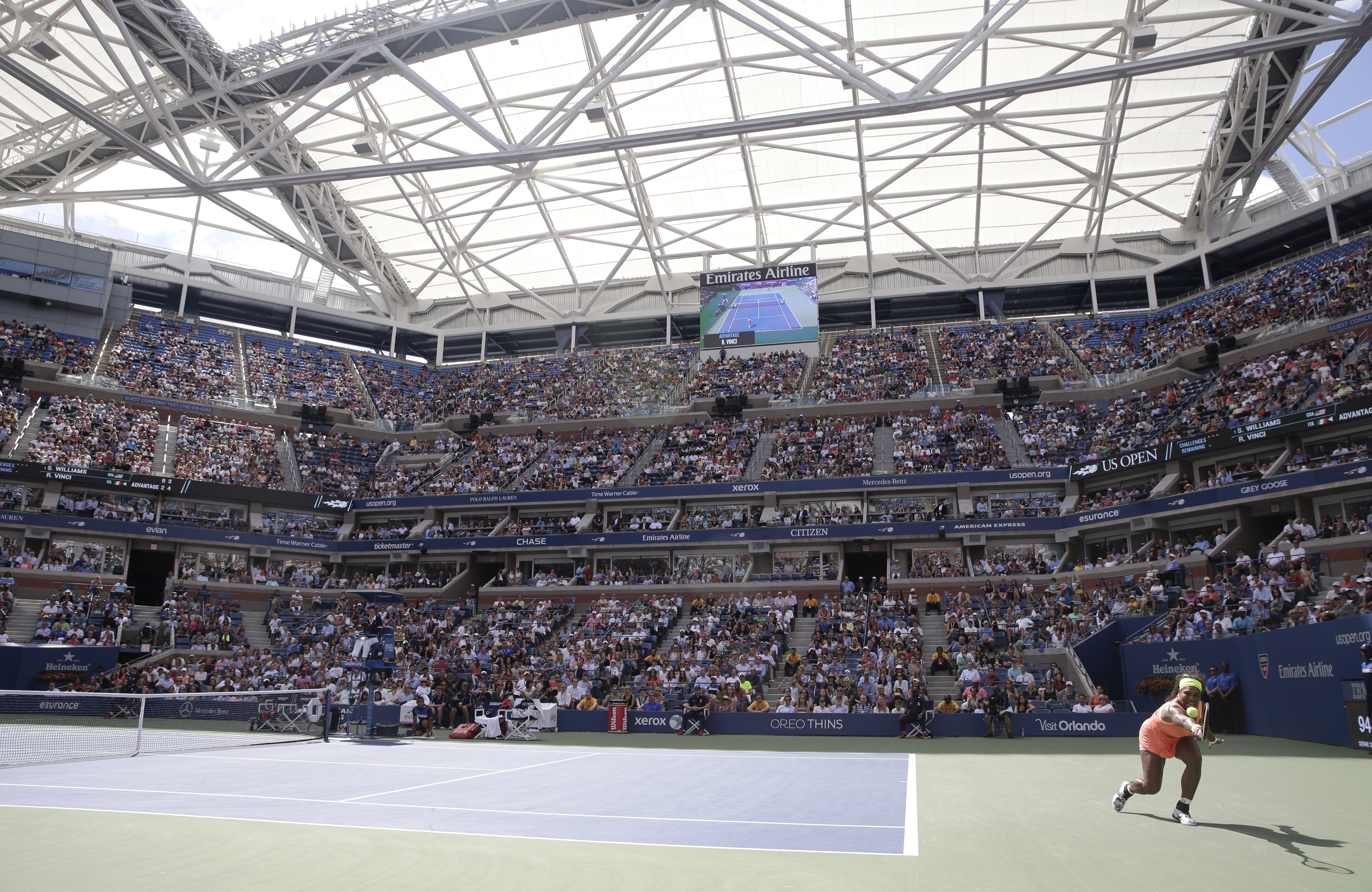 Nebunie! 11 septembrie, zi blestemată pentru SUA! ^Serena ratează finala la US Open și șansa de a face Marele Șlem, după un joc epic cu Vinci! / FOTO