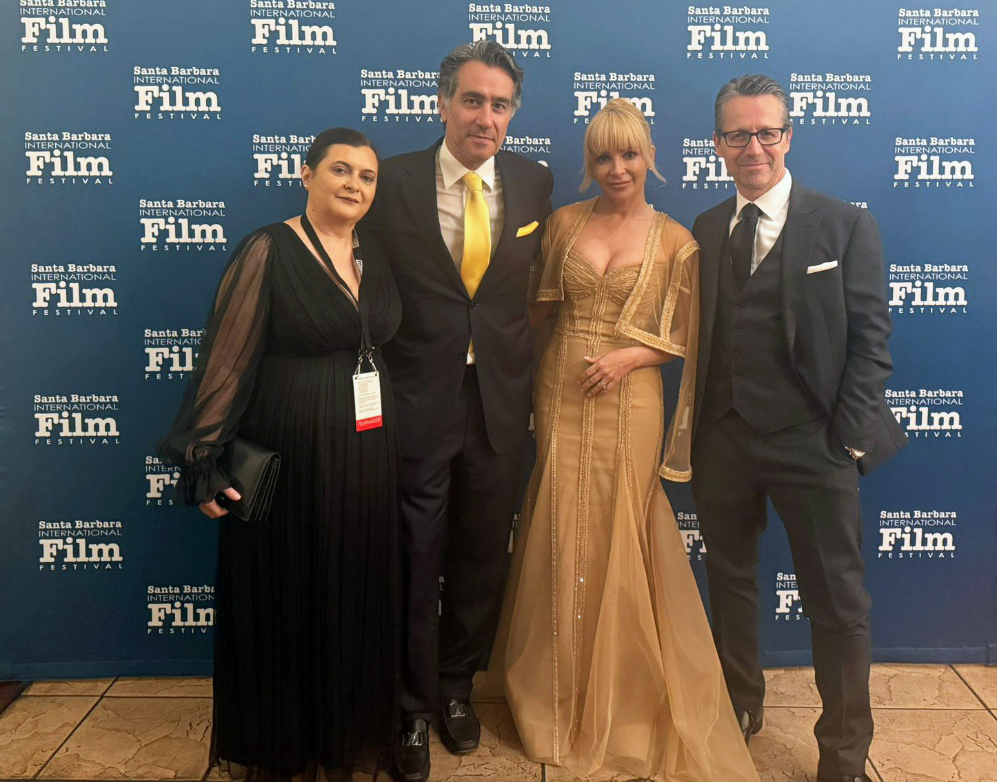 Imagini de la premiera „Cravata galbenă” la Festivalul de Film de la Santa Barbara. Anastasia Soare a fost prezentă